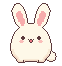 The bunny perked up with a reminder